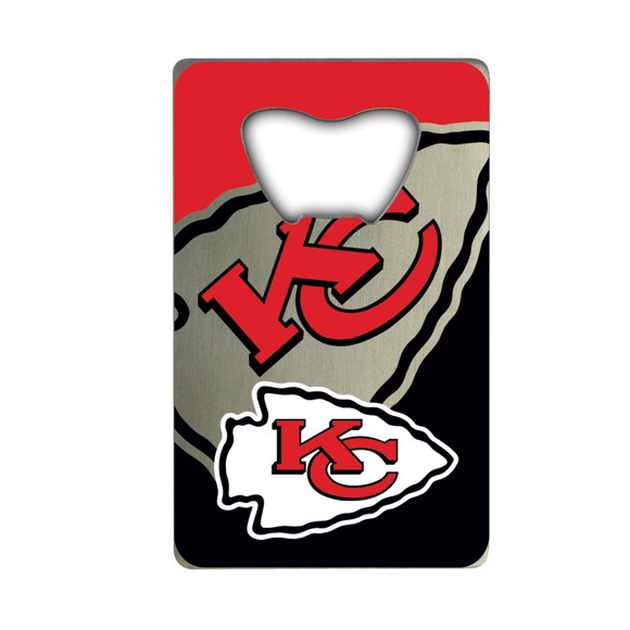 Picture of Kansas City Chiefs Credit Card Bottle Opener