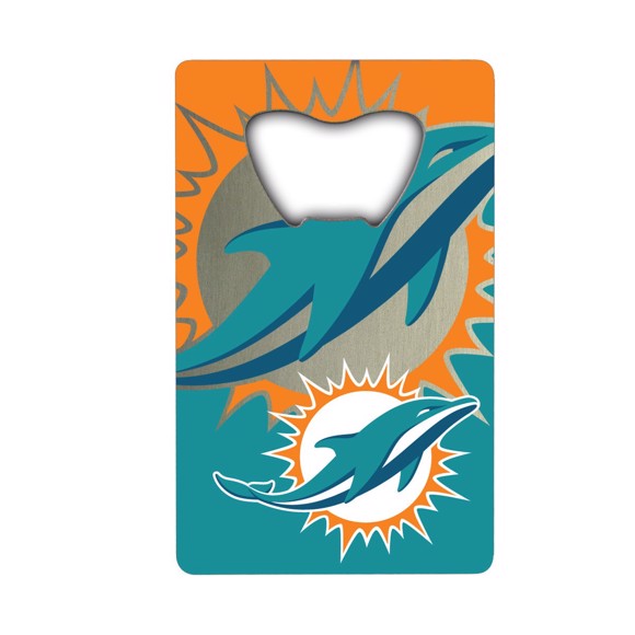 Picture of Miami Dolphins Credit Card Bottle Opener