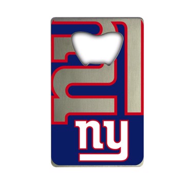 Picture of New York Giants Credit Card Bottle Opener