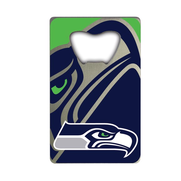 Picture of Seattle Seahawks Credit Card Bottle Opener