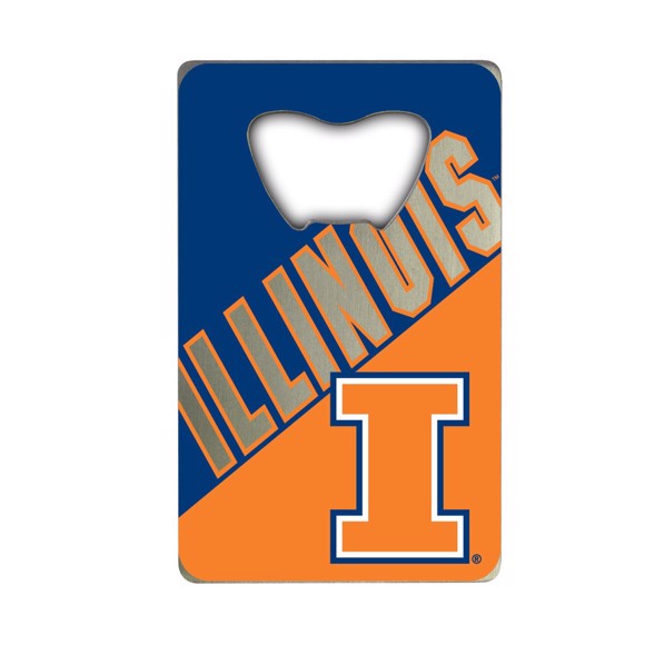 Picture of Illinois Illini Credit Card Bottle Opener