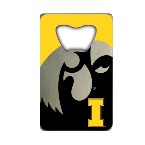 Picture of Iowa Hawkeyes Credit Card Bottle Opener