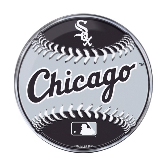 Picture of MLB - Chicago White Sox Embossed Baseball Emblem