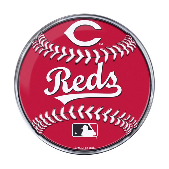 MLB - Cincinnati Reds Embossed Baseball Emblem