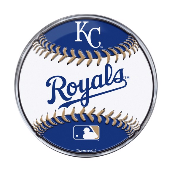 Picture of MLB - Kansas City Royals Embossed Baseball Emblem