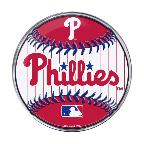 MLB - Philadelphia Phillies Embossed Baseball Emblem