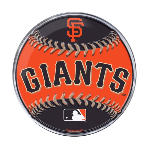 Picture of MLB - San Francisco Giants Embossed Baseball Emblem