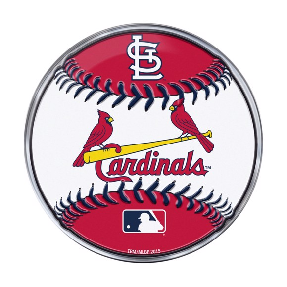 Picture of MLB - St. Louis Cardinals Embossed Baseball Emblem