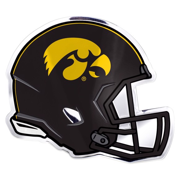 Picture of Iowa Hawkeyes Embossed Helmet Emblem