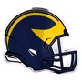Picture of Michigan Wolverines Embossed Helmet Emblem