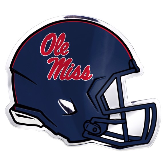 Picture of Ole Miss Rebels Embossed Helmet Emblem