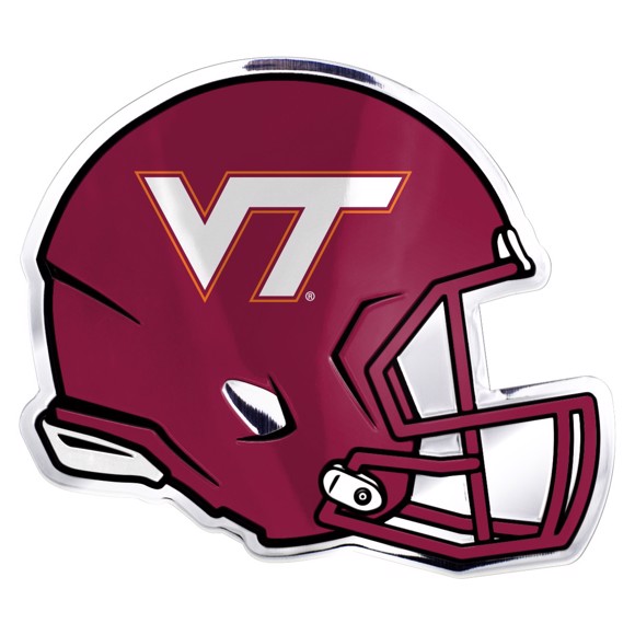 Picture of Virginia Tech Hokies Embossed Helmet Emblem