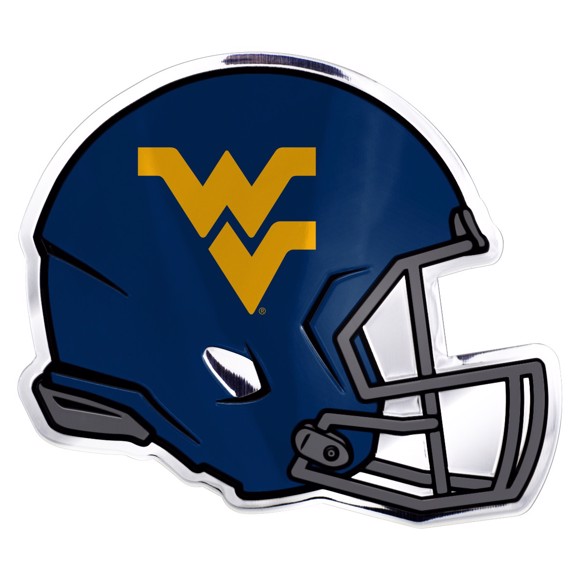 Picture of West Virginia Mountaineers Embossed Helmet Emblem