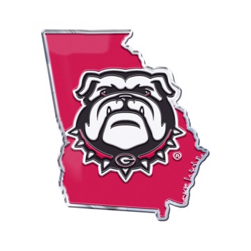 Picture of Georgia Bulldogs Embossed State Emblem