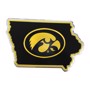 Picture of Iowa Hawkeyes Embossed State Emblem