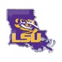 Picture of LSU Tigers Embossed State Emblem