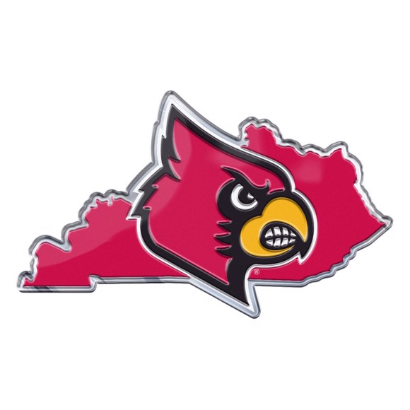 Picture of Louisville Cardinals Embossed State Emblem