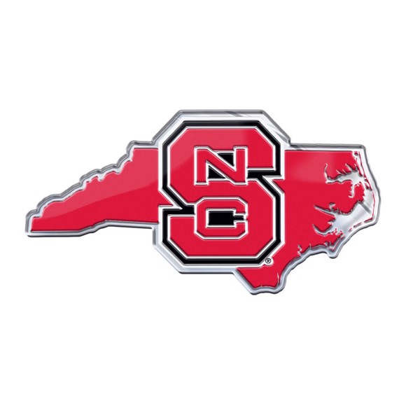 Picture of NC State Wolfpack Embossed State Emblem