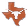 Picture of Texas Longhorns Embossed State Emblem