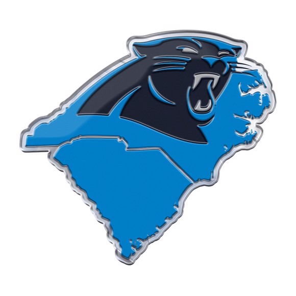 Picture of Carolina Panthers Embossed State Emblem