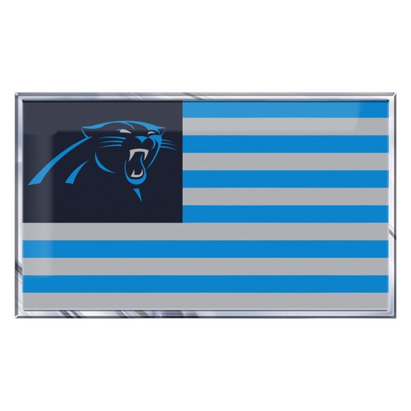 Picture of Carolina Panthers Embossed State Flag Emblem