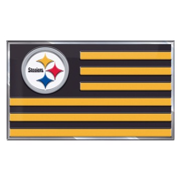 Picture of NFL - Pittsburgh Steelers Embossed State Flag Emblem