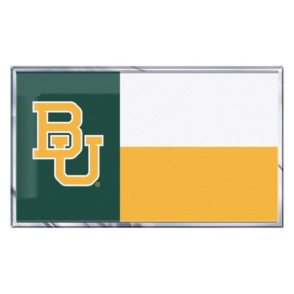 Picture of Baylor Bears Embossed State Flag Emblem
