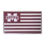 Picture of Mississippi State Bulldogs Embossed State Flag Emblem