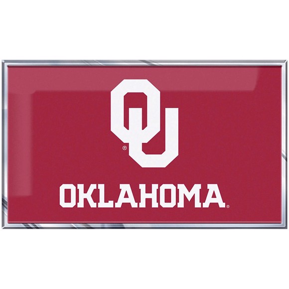 Picture of Oklahoma Sooners Embossed State Flag Emblem
