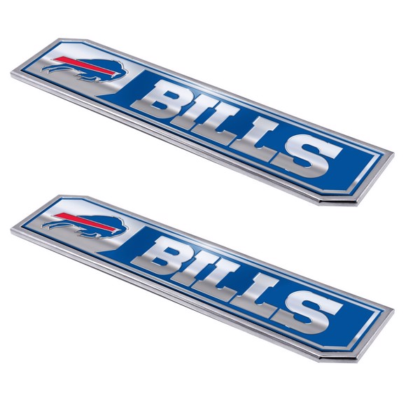 Picture of Buffalo Bills Embossed Truck Emblem 2-pk