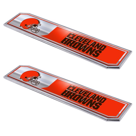 Picture of Cleveland Browns Embossed Truck Emblem 2-pk