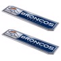 Picture of Denver Broncos Embossed Truck Emblem 2-pk