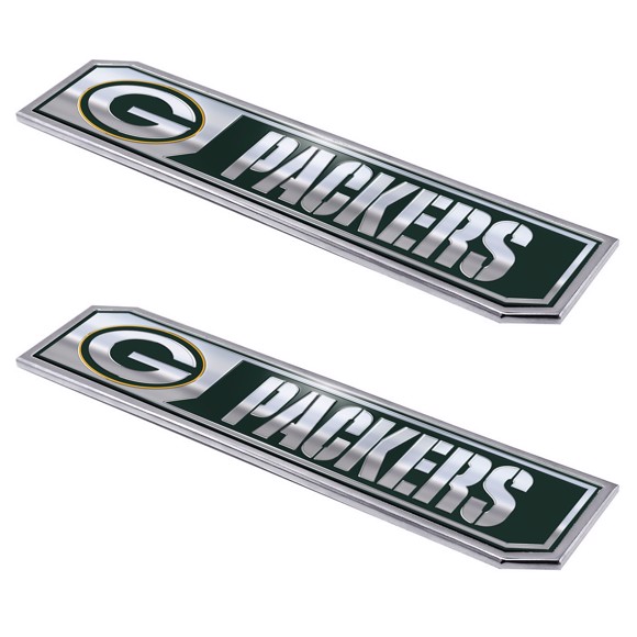 Picture of Green Bay Packers Embossed Truck Emblem 2-pk