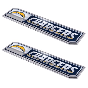 Picture of Los Angeles Chargers Embossed Truck Emblem 2-pk