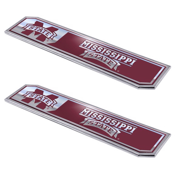 Picture of Mississippi State Bulldogs Embossed Truck Emblem 2-pk