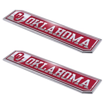 Picture of Oklahoma Embossed Truck Emblem 2-pk