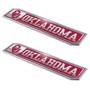Picture of Oklahoma Sooners Embossed Truck Emblem 2-pk