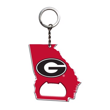 Picture of Georgia Keychain Bottle Opener