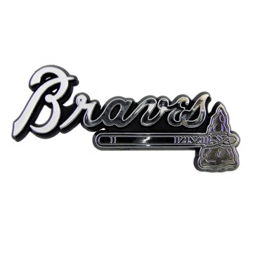Picture of Atlanta Braves Molded Chrome Emblem