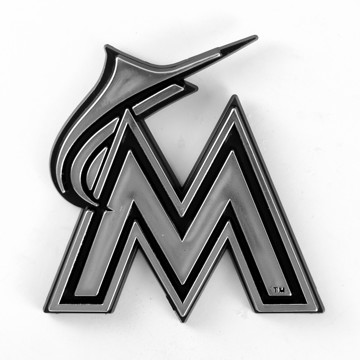 Picture of Miami Marlins Molded Chrome Emblem