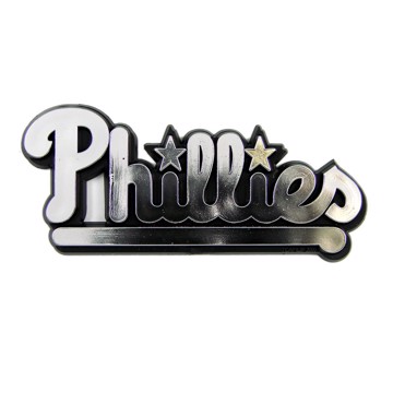 Picture of Philadelphia Phillies Molded Chrome Emblem