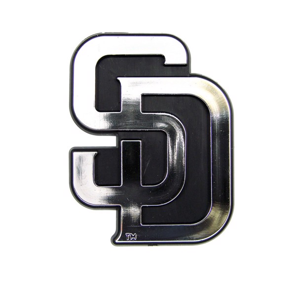 Picture of San Diego Padres Molded Chrome Emblem