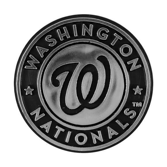 Picture of Washington Nationals Molded Chrome Emblem