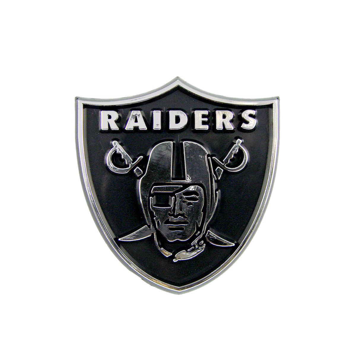 NFL - Las Vegas Raiders Molded Chrome Emblem | Fanmats - Sports