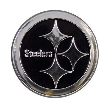 Picture of Pittsburgh Steelers Molded Chrome Emblem