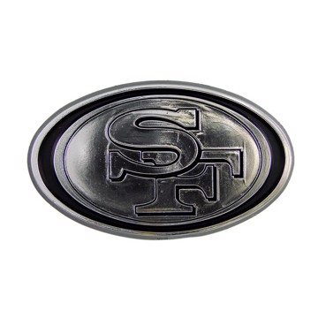 Picture of San Francisco 49ers Molded Chrome Emblem