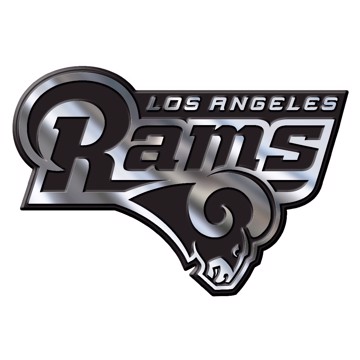 Picture of Los Angeles Rams Molded Chrome Emblem