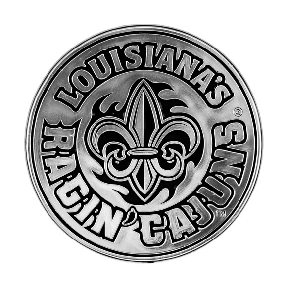 Picture of Louisiana-Lafayette Ragin' Cajuns Molded Chrome Emblem