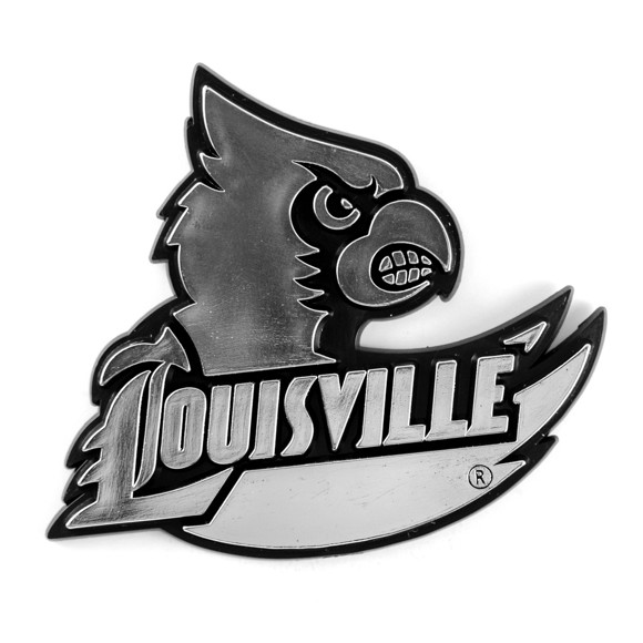 Picture of Louisville Cardinals Molded Chrome Emblem