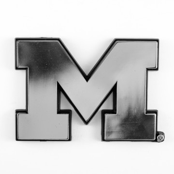 Picture of Michigan Wolverines Molded Chrome Emblem